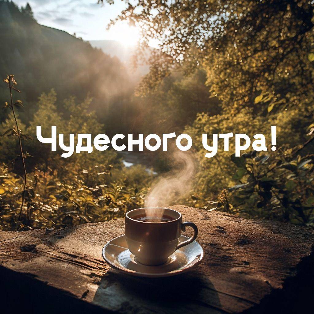 Чашка горячего напитка на деревянном столе