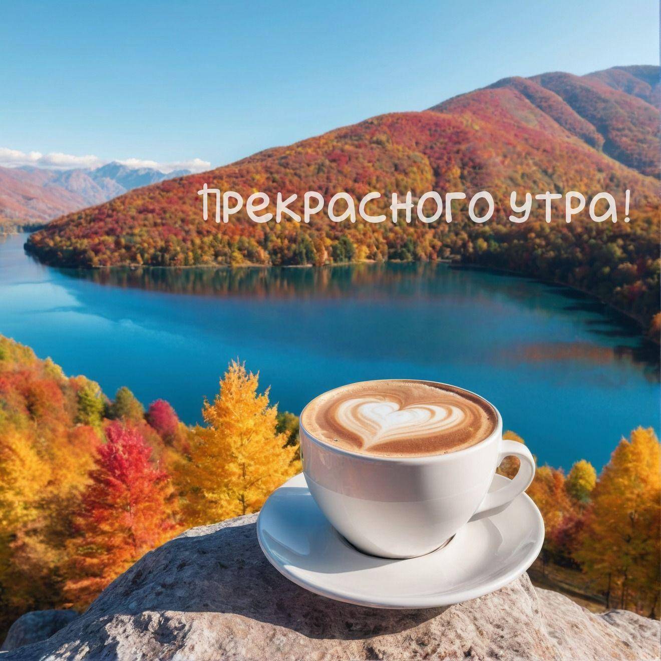 Чашка кофе с сердечком на пенке