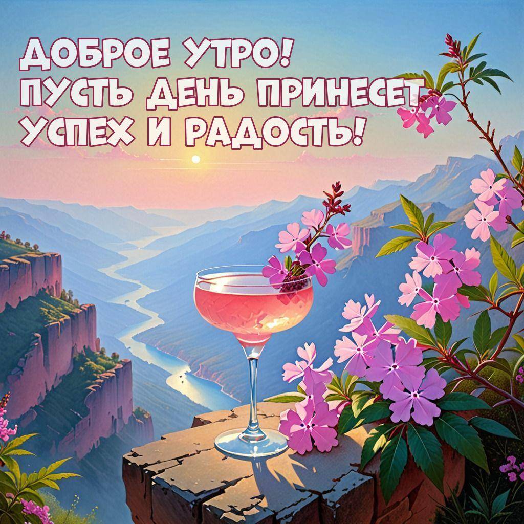 Изящный бокал на каменной поверхности с цветами