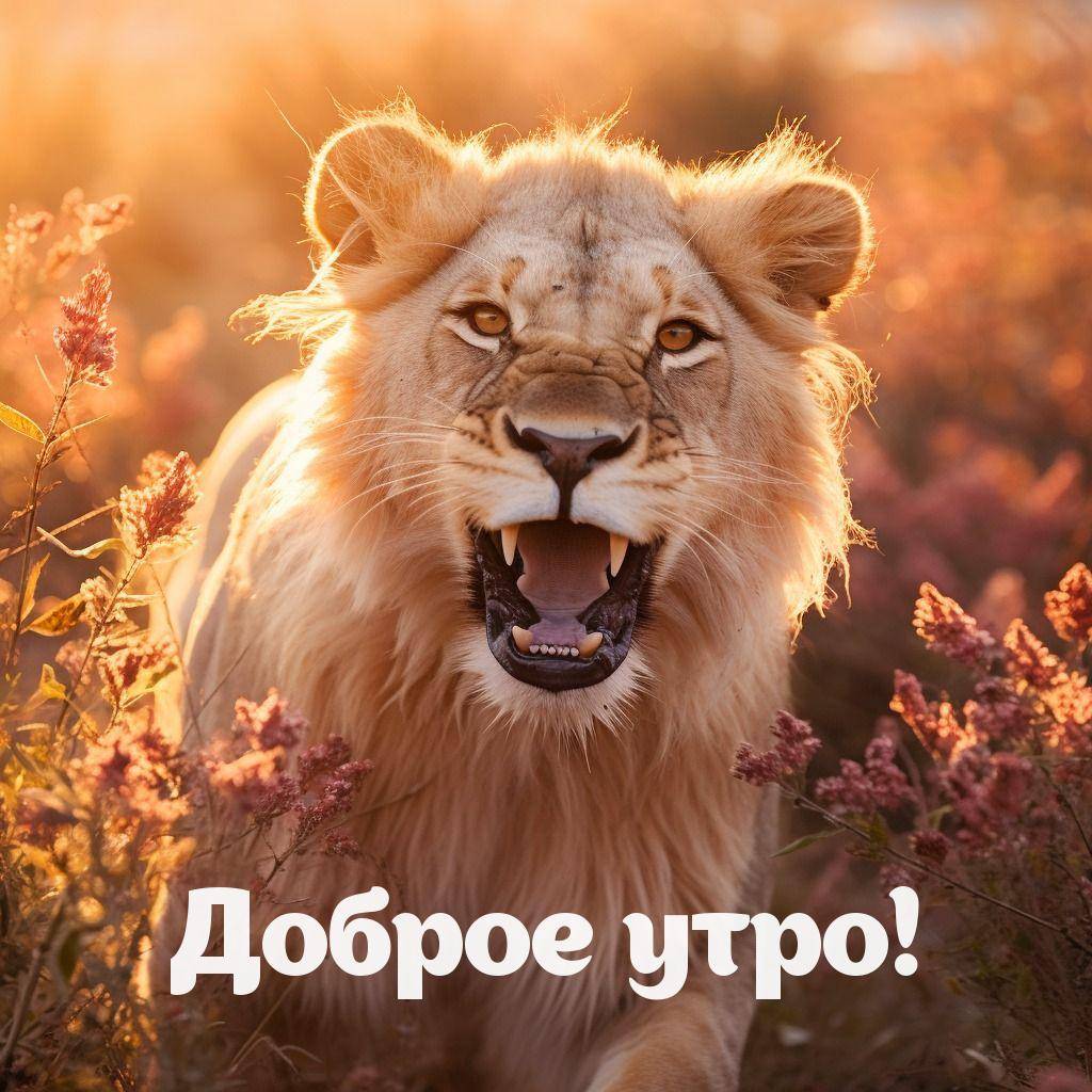 Львенок в естественной среде среди трав и кустарников