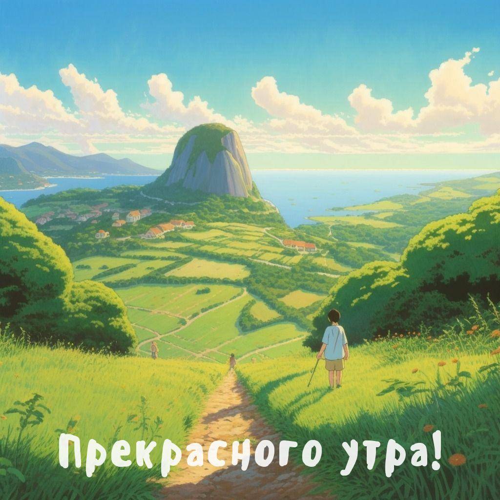Мальчик на тропинке, ведущей к морю