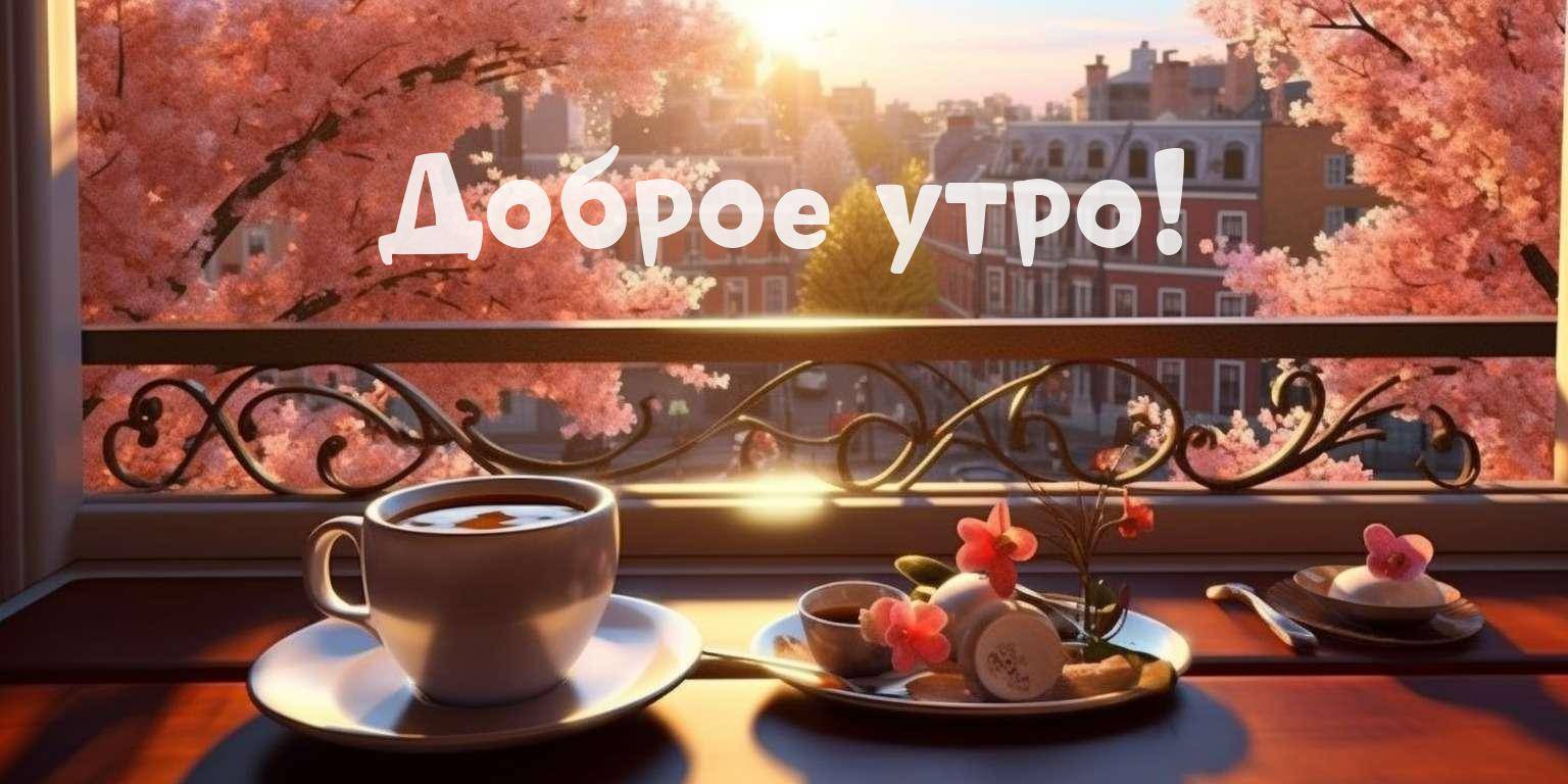Рассвет проникает в уютную комнату, освещая каждый уголок.