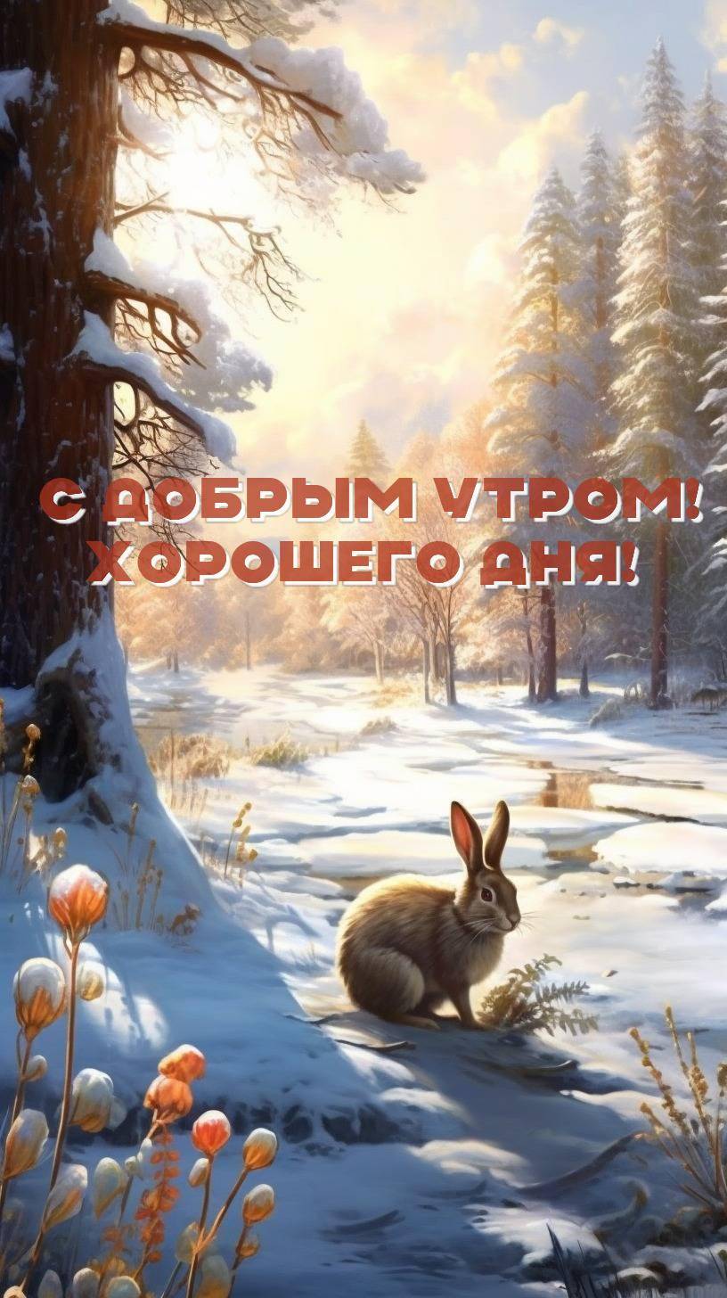С первыми лучами света лес оживает