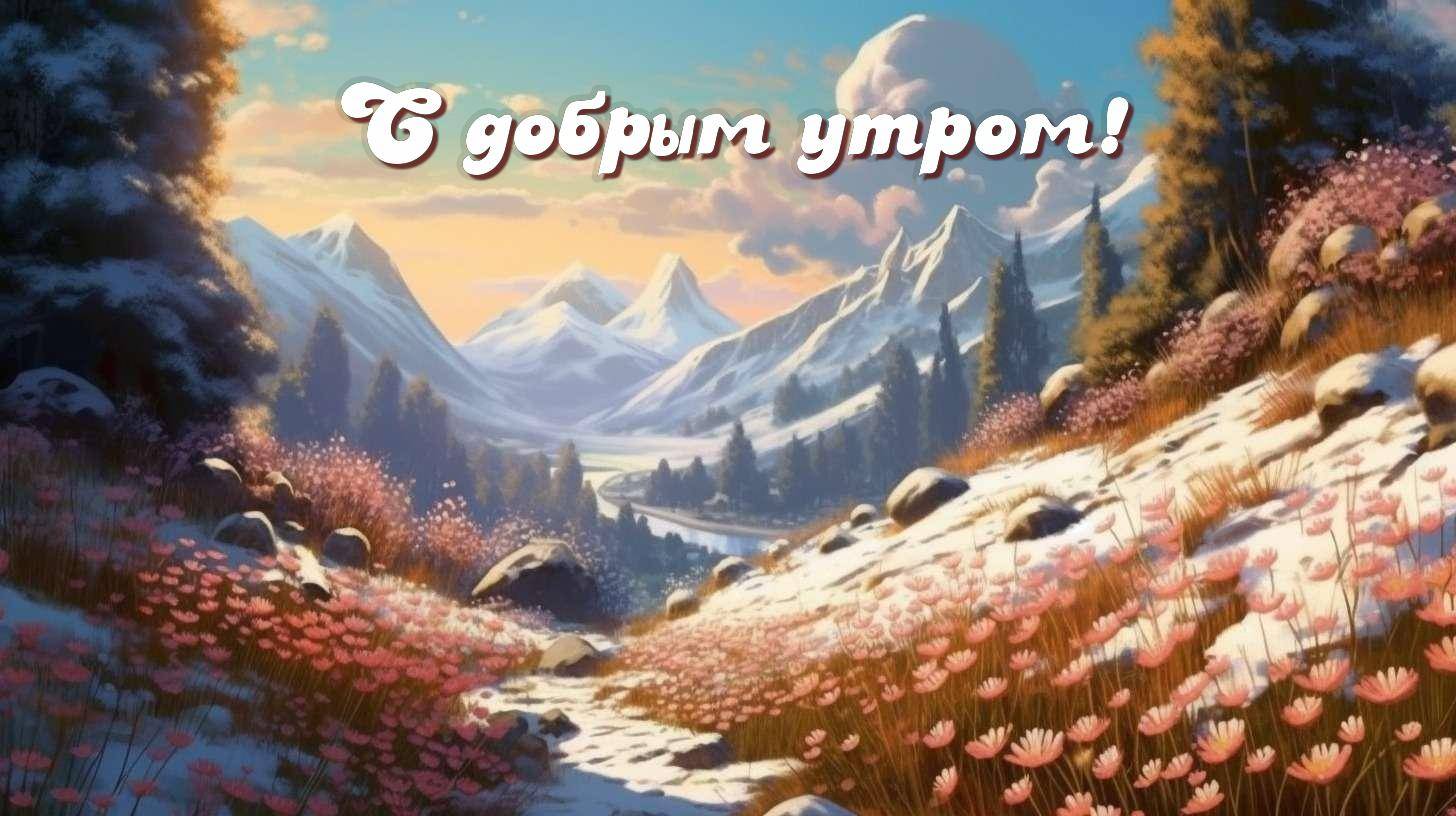 С первыми лучами света природа оживает.