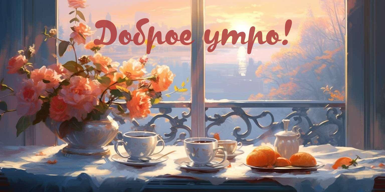 С первыми лучами утреннего света, комната наполнена теплом и уютом