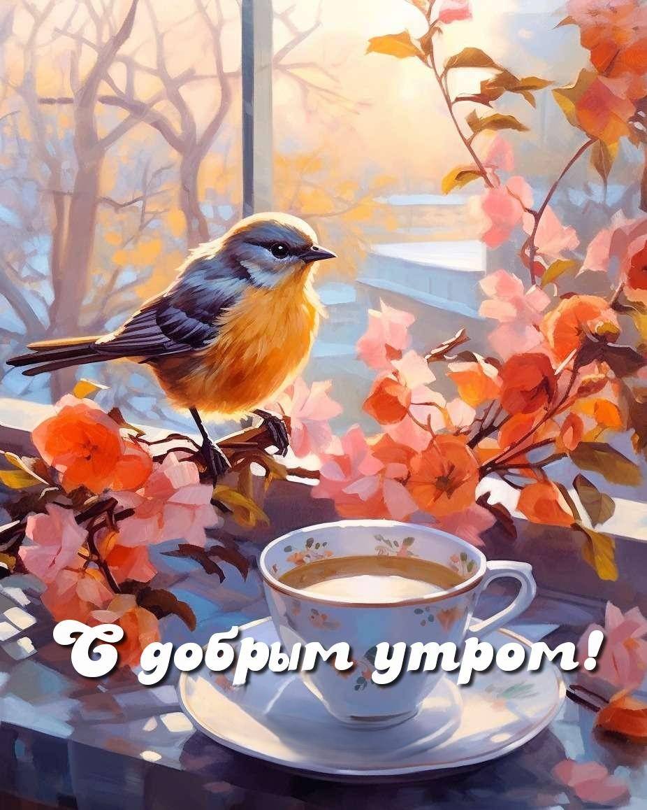 Теплое утро начинается не с кофе, а с мягкого, нежного света, который проникает сквозь ветви деревьев