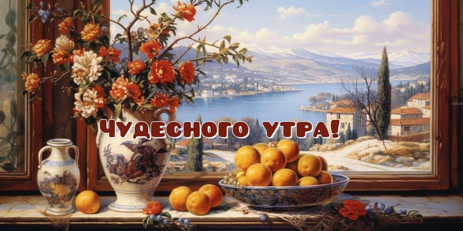 Утренний свет наполняет комнату теплом и светом