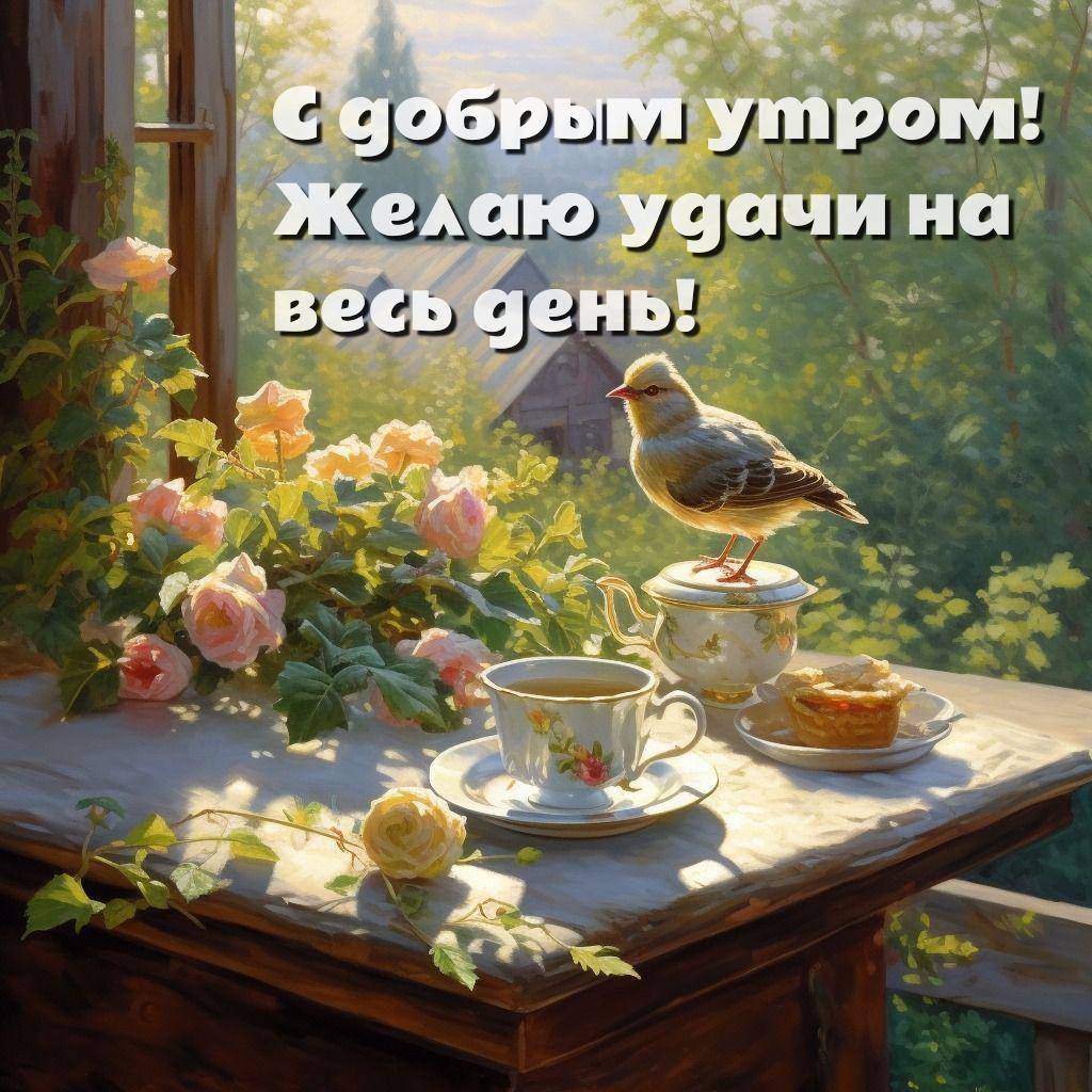Уютный уголок с розами и чашкой чая