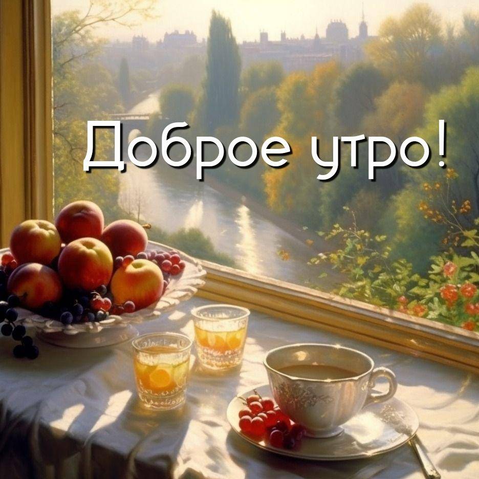 Уютное окно с видом на реку и городские ландшафты