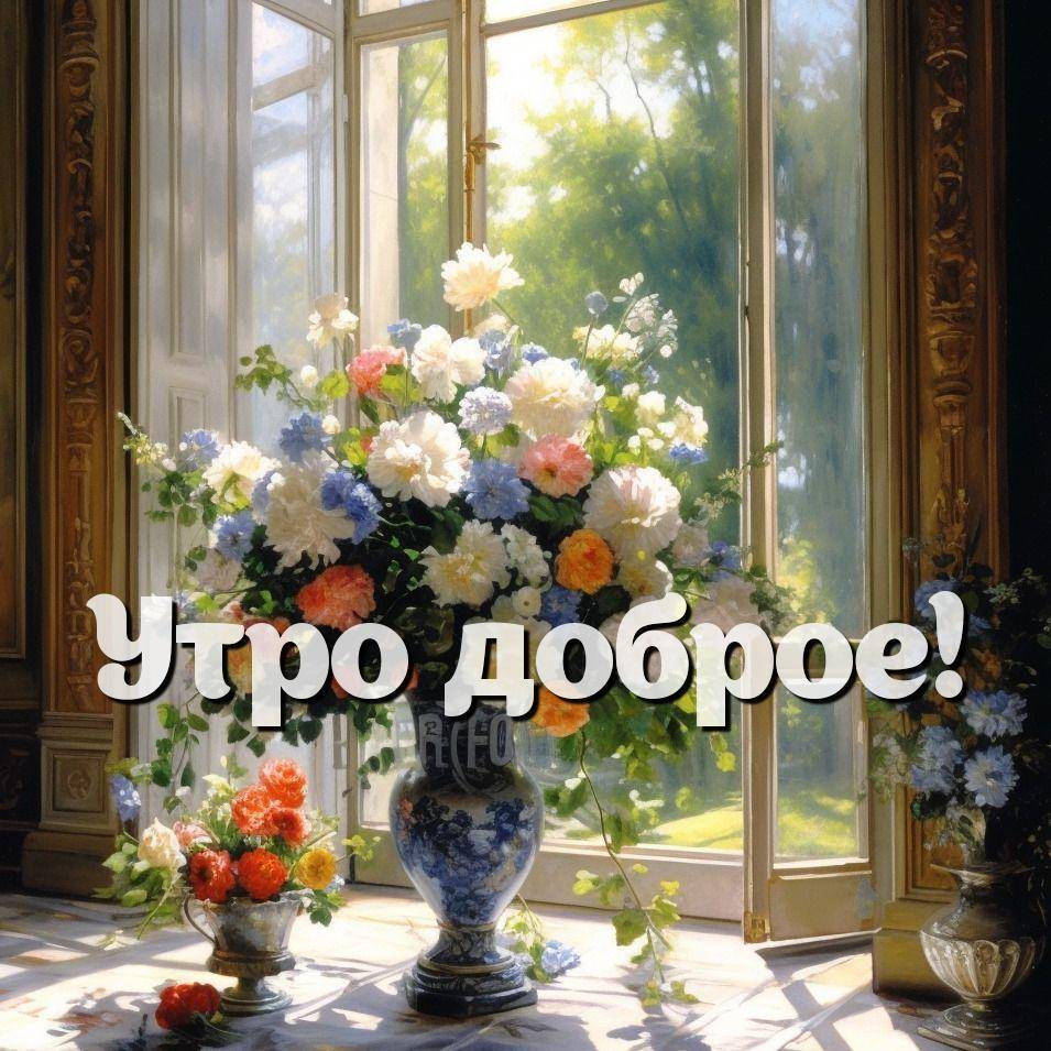 Уютное помещение с большой вазой цветов