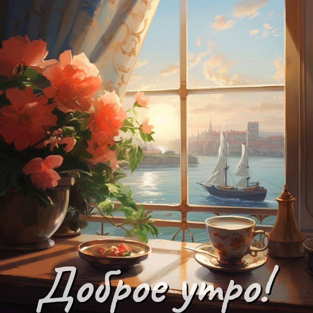 Уютное помещение с окнами и цветами
